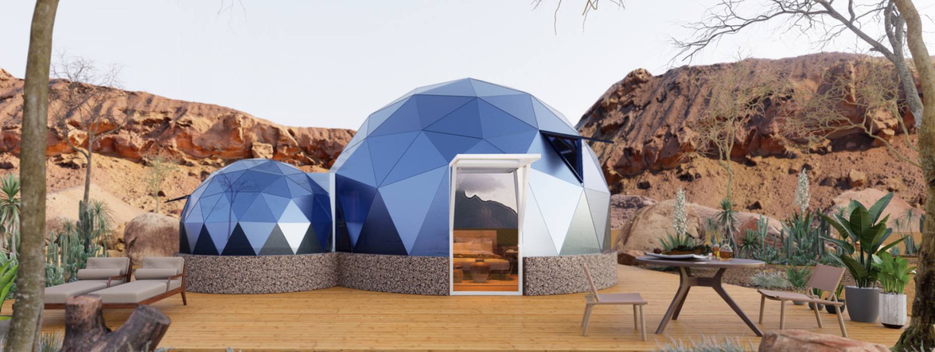 鱼台县球形智能光伏玻璃星空房